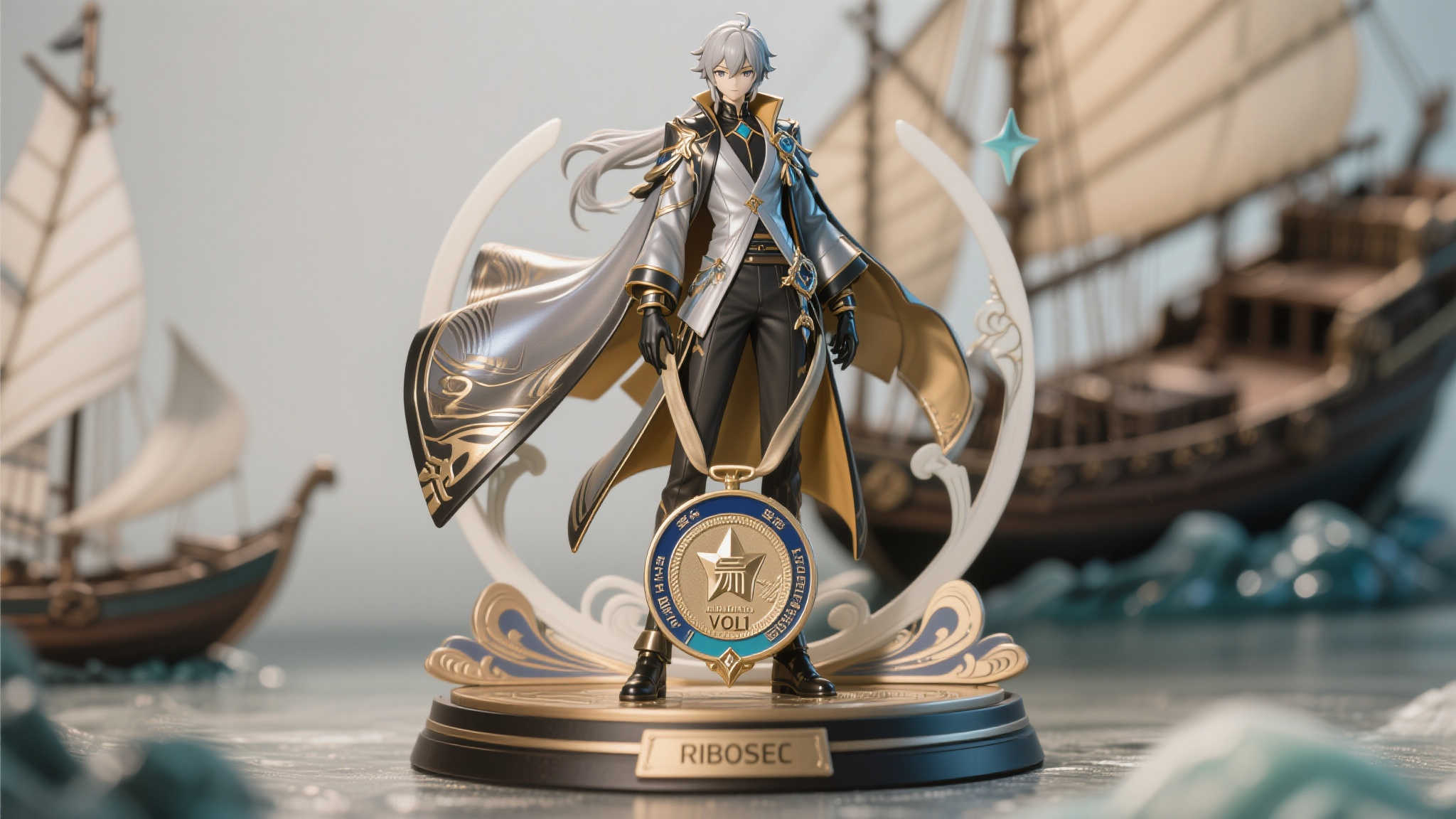 RIBOSE《崩坏:星穹铁道》无名客系列VOL1景元精致手办 RIBOSE《崩坏:星穹铁道》无名客系列VOL1景元精致手办