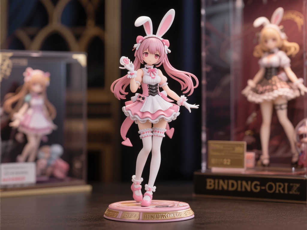 BINDing《换装姐姐》兔女郎造型，2025年9月即将上市