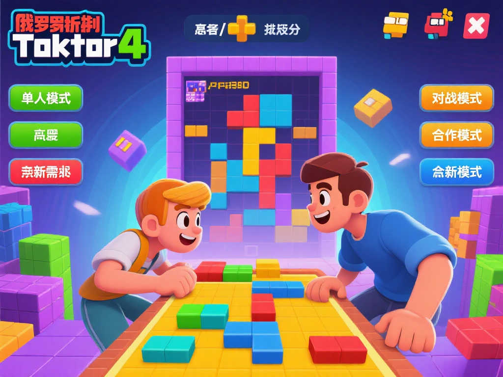 《俄罗斯方块大师4》4月4日Steam首发，经典传奇再续新篇